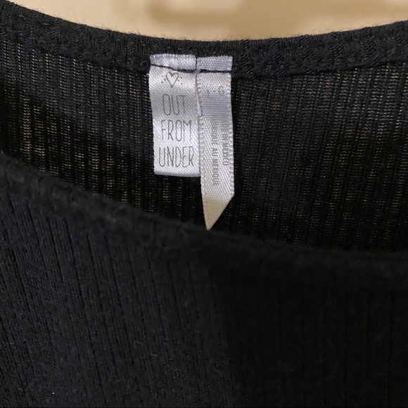 Black Urban Outfitter Off Shoulder Body Suit - Picture 5 of 5